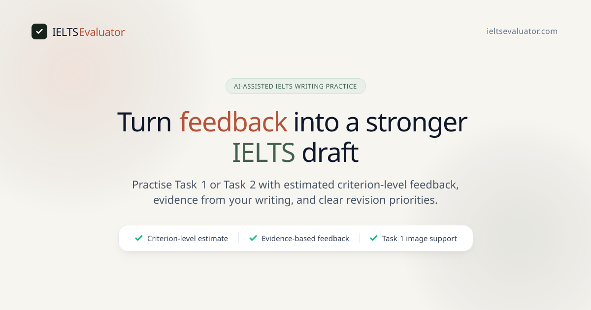 Affordable AI IELTS Writing Evaluator, Band 9 Templates & Masterclass
